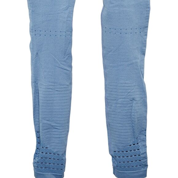 Gymshark Energy Seamless Women's Light Blue Leggings Weightlifting Workout XS - Picture 7 of 9